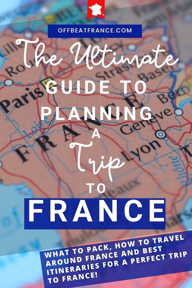 Planning a trip to France pin