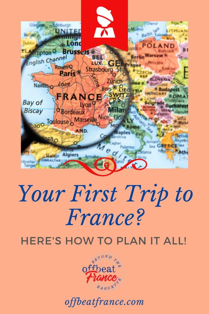 planning france trip pin
