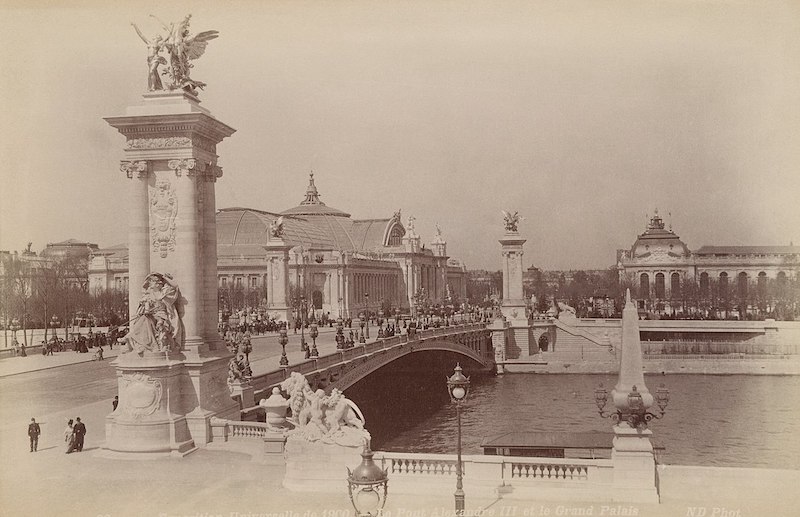 Pont Alexandre III old