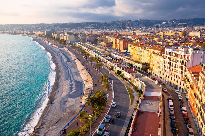 Promenade des Anglais in Nice