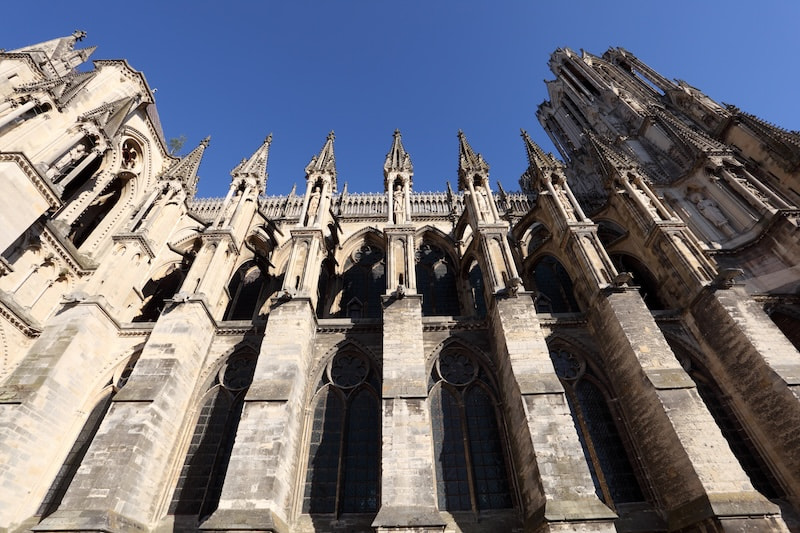 Reims Cathedral, outside