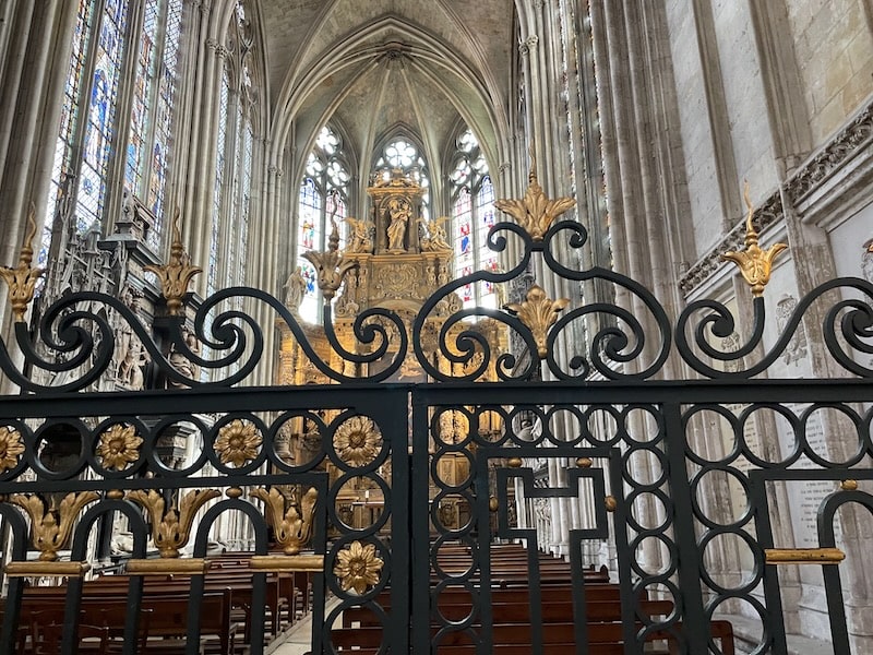 Chapel of the Virgin Mary at the Rouen Cathedral