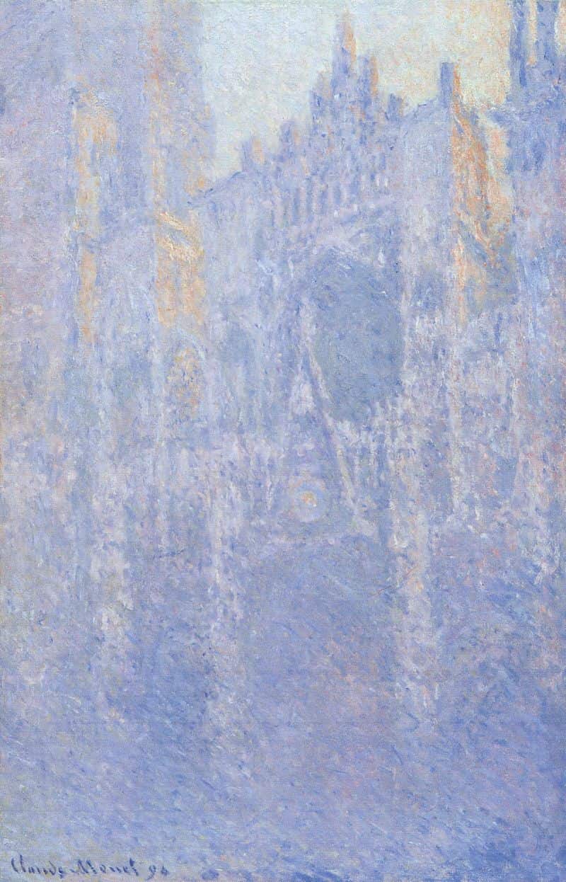 Monet - one of the cathedral paintings Monet - one of the cathedral paintings