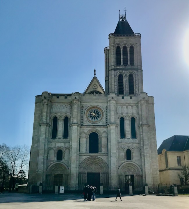 Exterior of Saint-Denis basilica