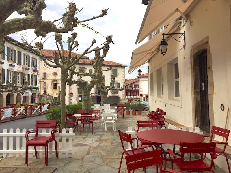 Village of Sare in the French Basque interior