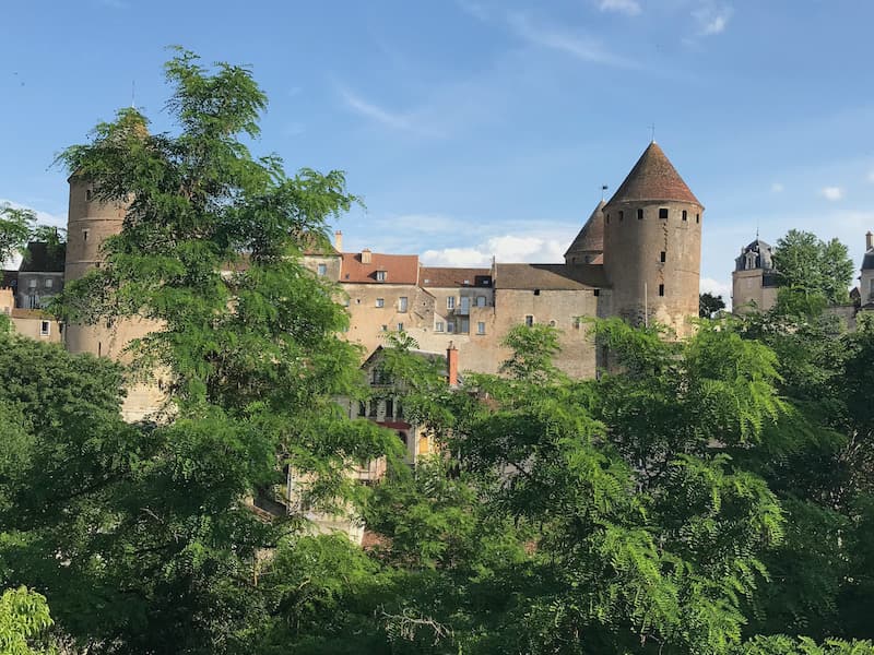 Chateau Semur-en-Auxois, Burgundy, France