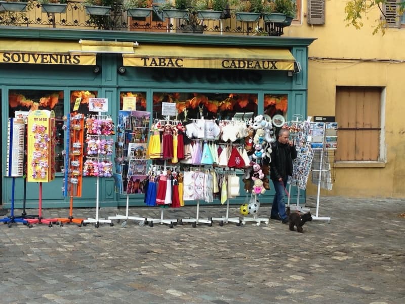 french shops in france