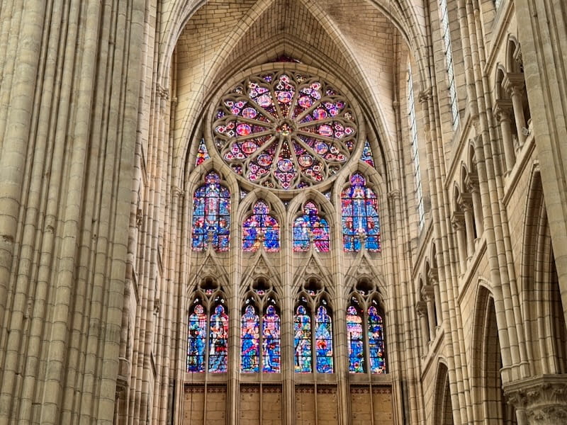 Soissons cathedral rose window Soissons cathedral rose window
