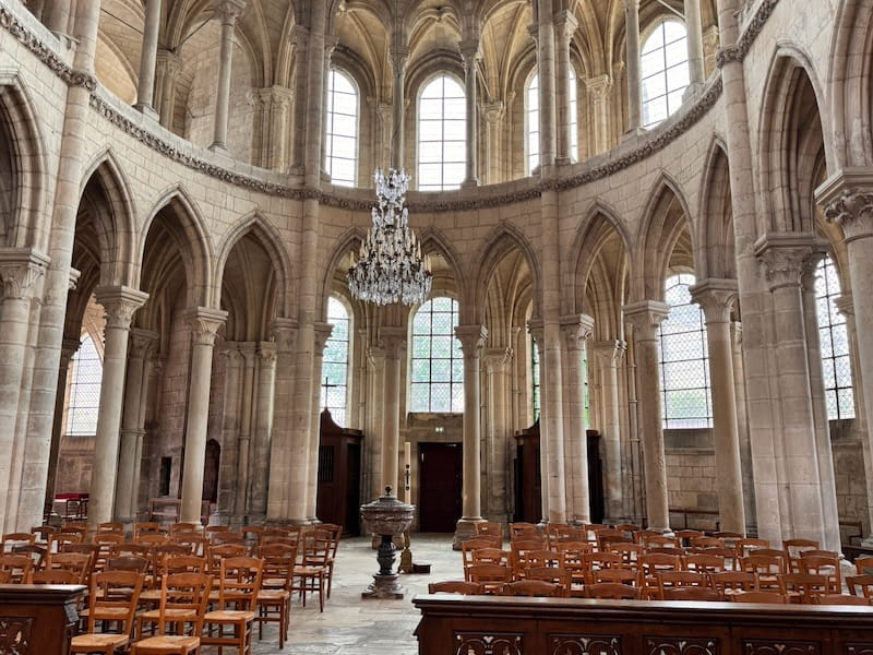 South transept of Soissons Cathedral, interior