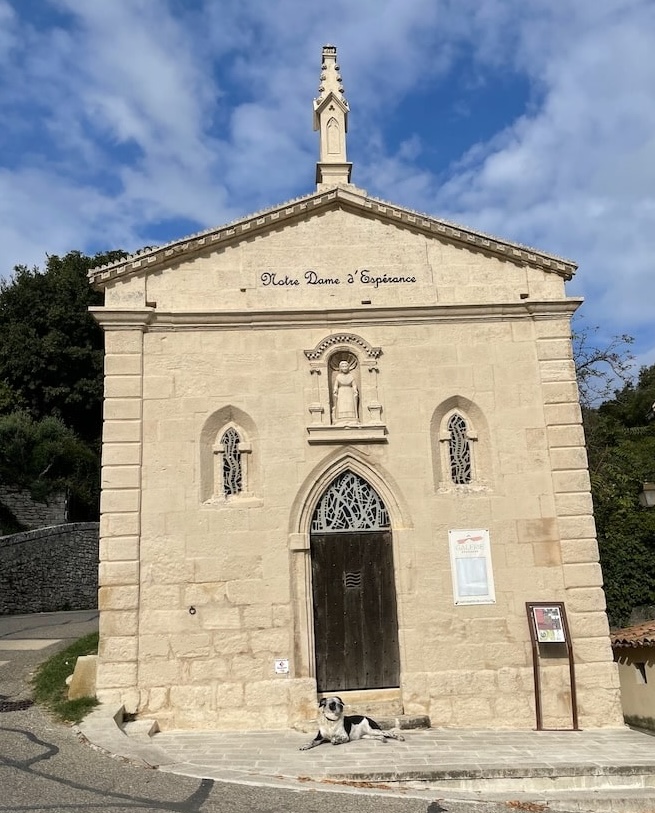 St Martin de Castillon in the Luberon, Provence St Martin de Castillon in the Luberon, Provence