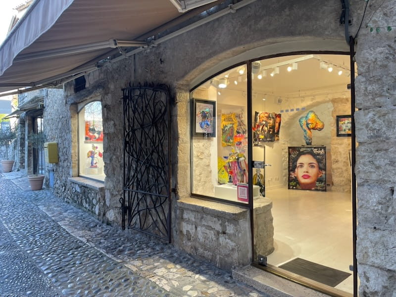 St Paul de Vence art galleries