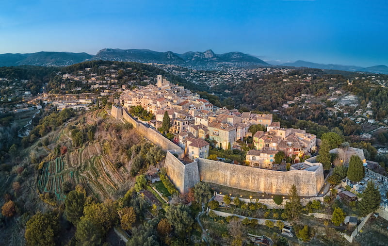 Best of Provence - Saint Paul de Vence seen from above