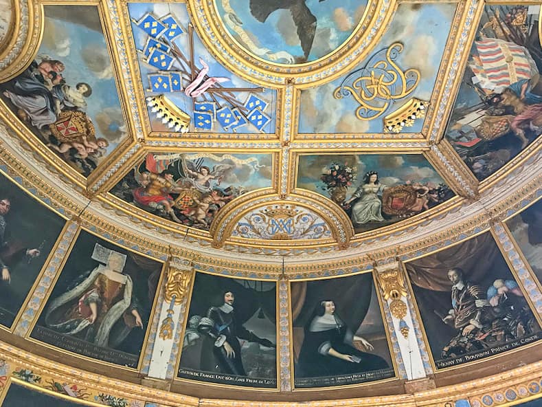 Ceiling of Chateau Bussy-Rabutin Ceiling of Chateau Bussy-Rabutin