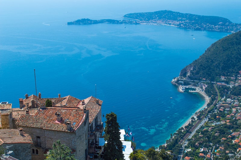Eze - towns in southern france Eze - towns in southern france