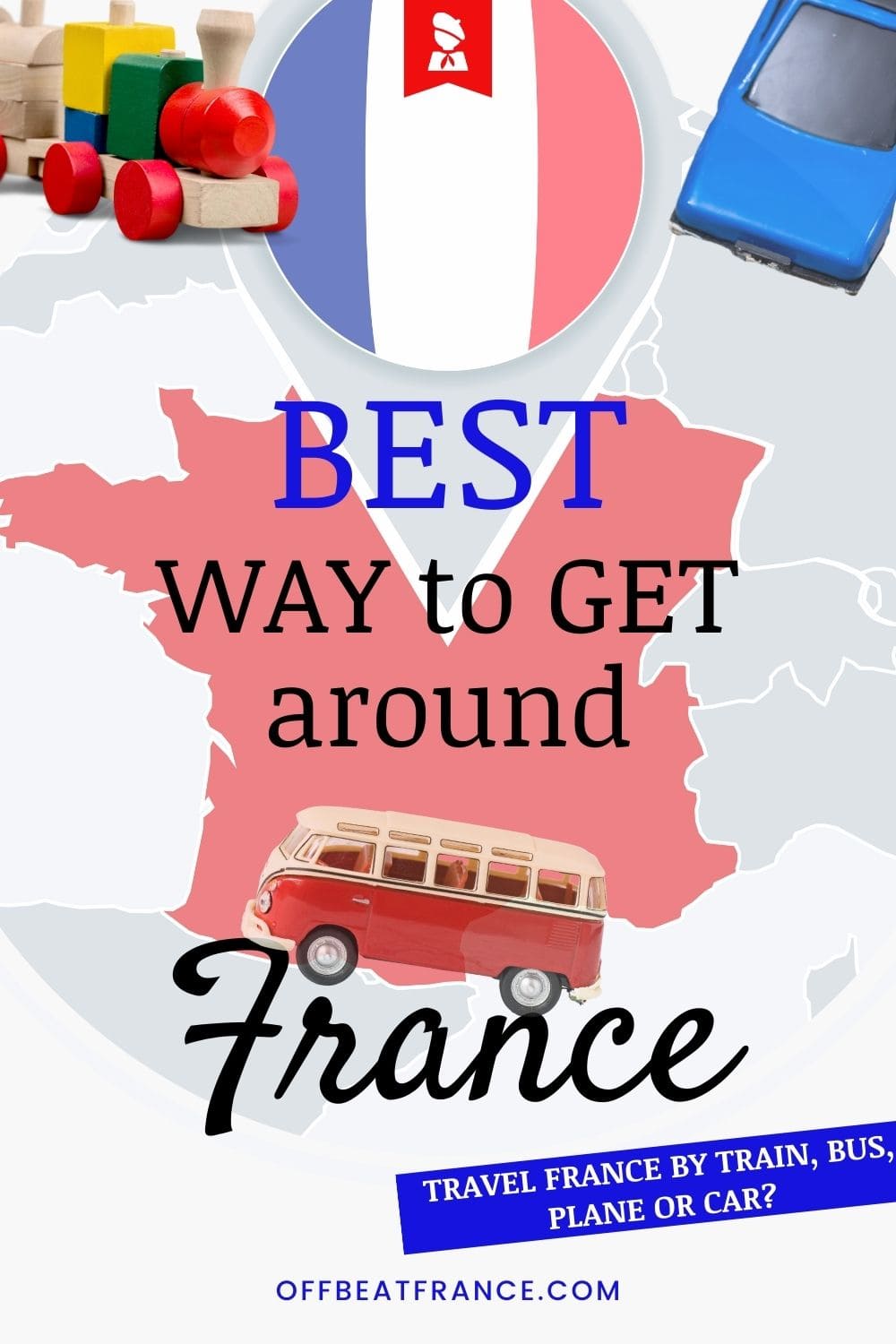 Travel by French train pin Travel by French train pin