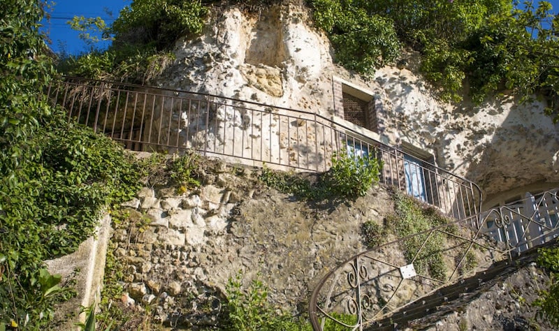 Troglodyte caves France - Village of Troo