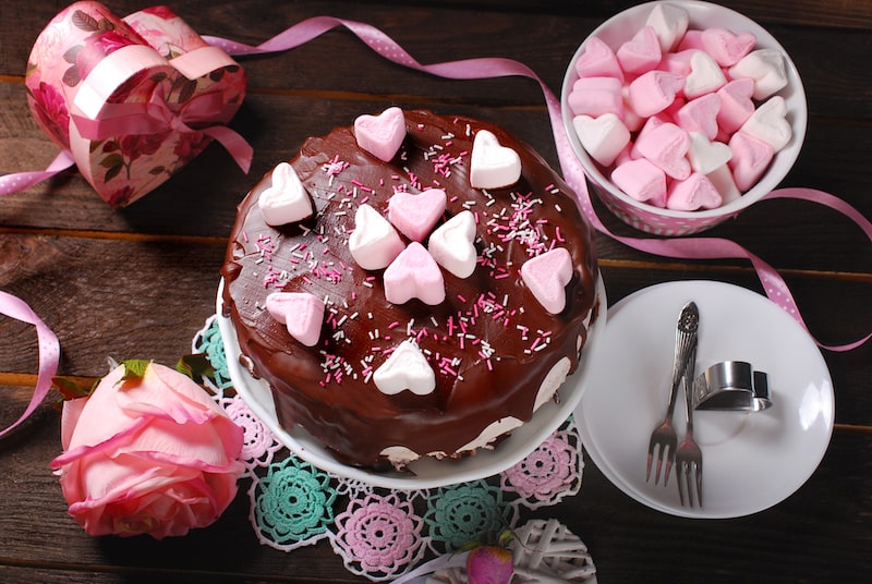 Gâteau de la Saint-Valentin