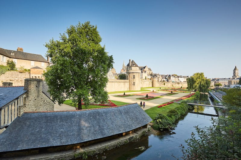 Vannes - walled town, France