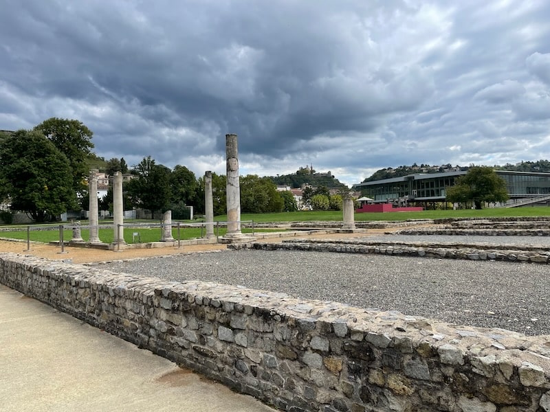 Roman columns at Vienne France