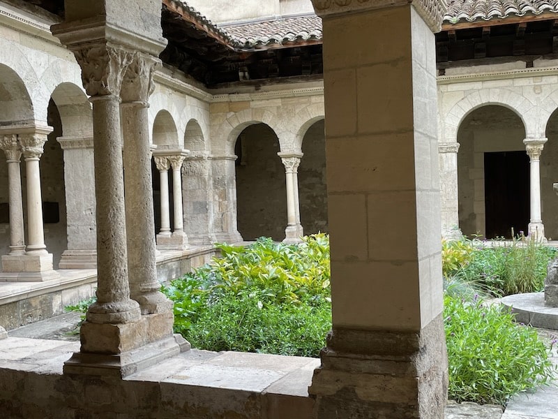 St Andre le Bas cloister, Vienne, France St Andre le Bas cloister, Vienne, France
