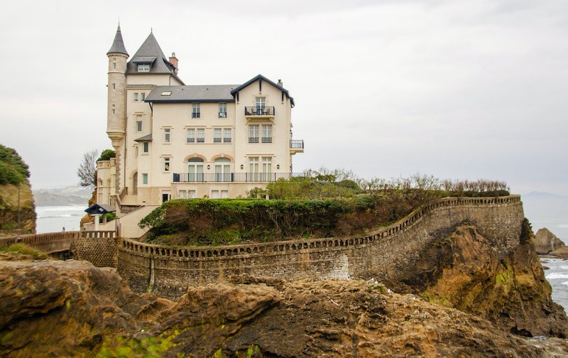 Villa Belza in Biarritz, French Basque region