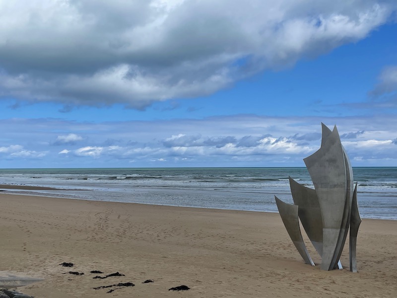 winter omaha beach