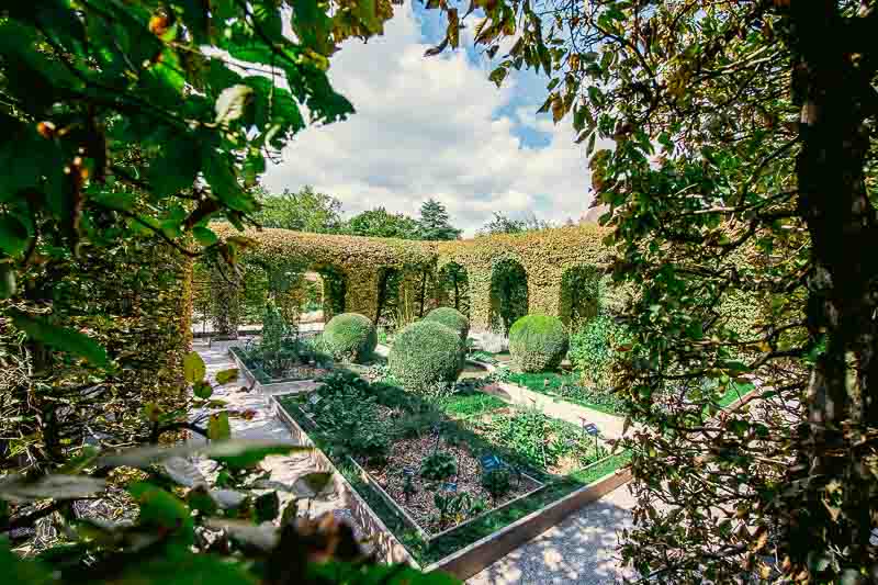 Garden of the Five Senses in Yvoire